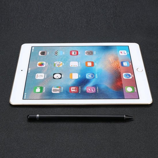 Active Stylus Pen - Oplaadbare touch pen voor tablet en telefoon - Zwart