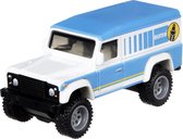 Hot Wheels Voertuig Land Rover Defender 110 8 X 3 X 2,5 Cm Wit