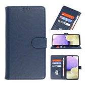 Bookstyle Wallet Cases Hoesje voor Samsung Galaxy S20 FE Navy Blue Blauw Case/ Hoesje