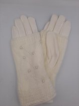 Indini - Dames handschoenen - One Size - Wit