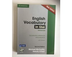 Omslag van English Vocab Use Advanced With CD ROM