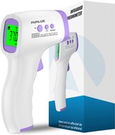 Digitale Infrarood Thermometer - Thermometer Voorhoofd - Koortsthermometer En Thermometer Lichaam Voor Contactloze Metingen