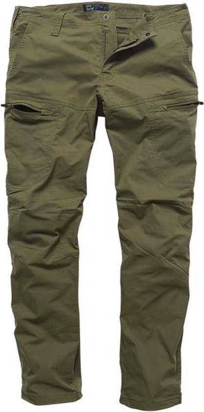 Vintage Industries Outdoorhose Kenny Technical Pants Olive-W32