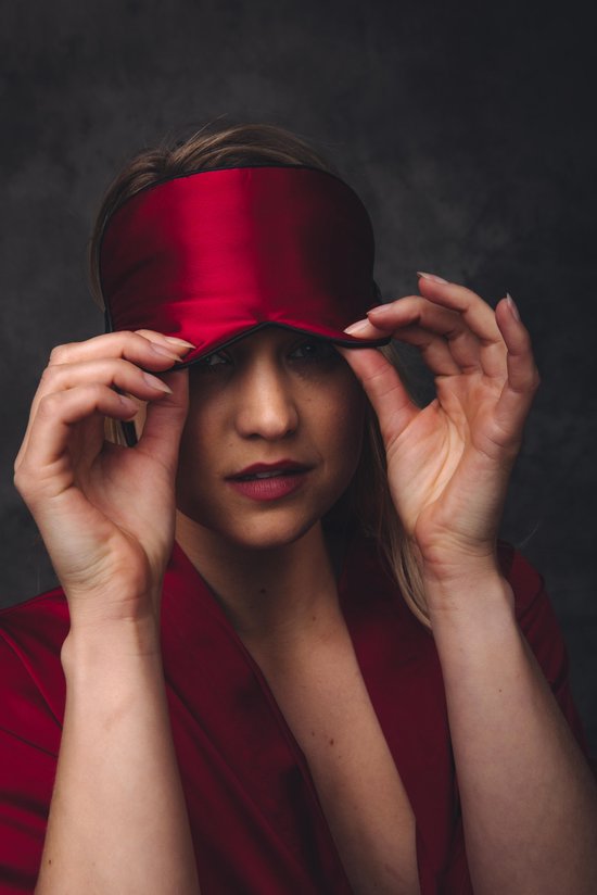 Masque de sommeil doux et soyeux de Luxe , lot de 2, noir et or, réglable et double face, anti-âge, cadeau de Noël de luxe