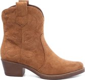 WELOVESHOES®  met Hak - Suedine - Camel - Maat 41