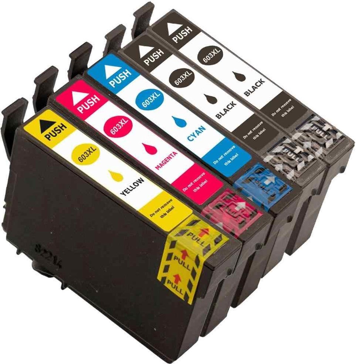 Epson 603 Inktcartridge Multipack Van 5 Stuks Met Chip Epson 603xl Voor 7247