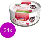 24x Smolke Hondenvoer Soft Paté Lam 125 gr