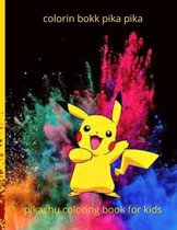 pikachu coloring book for kids