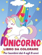 Libro da colorare Unicorno per bambini