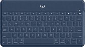 Keys To-Go Superdun en Superlicht Bluetooth-Toetsenbord voor iPhone, iPad, Apple TV en alle iOS-apparaten - klassiek blauw