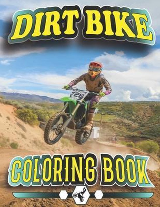 Dirt Bike Coloring Book