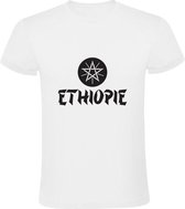 Ethiopie Heren t-shirt | Wit