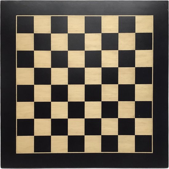 Afbeelding van het spel schaakbord groot 55 x 55 cm