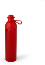 LEGO Drinkfles - Rood - 0.74 L - 7x7x27,8 CM - Kunststof