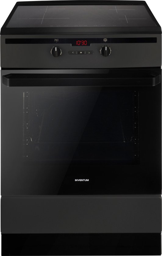 Berri doe alstublieft niet Citaat Inventum VFI6042ZWA - Vrijstaand inductie fornuis - Elektrische oven - 4  kookzones -... | bol.com