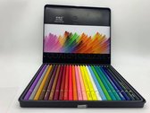 24 Oil Colour pencils - 24 Kleurpotloden - Hoge kwaliteit