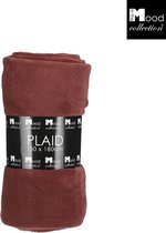 In The Mood Maxime Fleece Plaid - Bruin