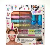 Make up set voor kinderen - I love my style - Set met lipgloss, nagellak en oogschaduw