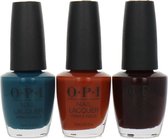 O.P.I Nagellak - Set AA (set van 3)