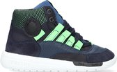Shoesme Rf21w041 Hoge sneakers - Leren Sneaker - Jongens - Blauw - Maat 22