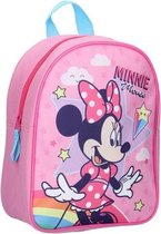 rugzak Minnie Mouse Stars & Rainbows 28 x 22 x 10 cm roze