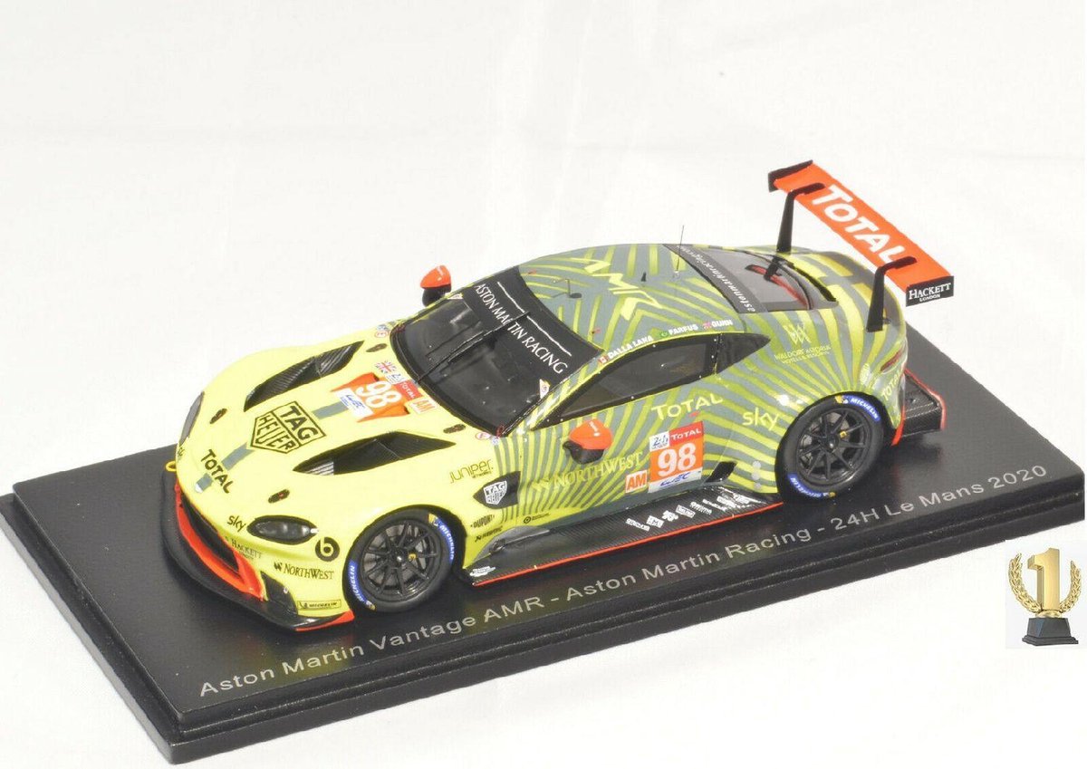Aston Martin Vantage AMR Spark Models Modelauto 1:43 2020 Paul Dalla Lana / Augusto Farfus / Ross