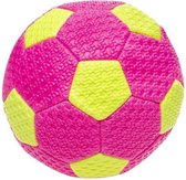 Neon voetbal roze/geel | fluor | fluor voetbal | jongens | meisjes | 22cm