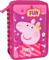 etui junior 15 x 21 x 5 cm polyester roze 31-delig