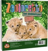dobbelspel Zooloretto Trio Bloks hout/papier