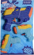 waterpistoolset junior 20 cm blauw/paars 3 stuks