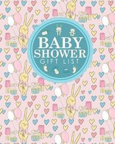 Baby Shower Gift List
