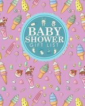 Baby Shower Gift List