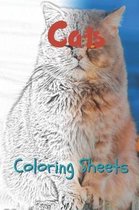 Cat Coloring Sheets