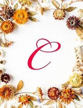 C: Monogram Initial Genkouyoushi Notebook