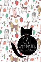 Cat Vaccination Record Book