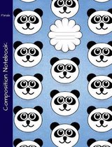 Panda Composition Notebook