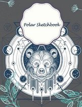 Polar Sketchbook: 1/4 Inch Centered