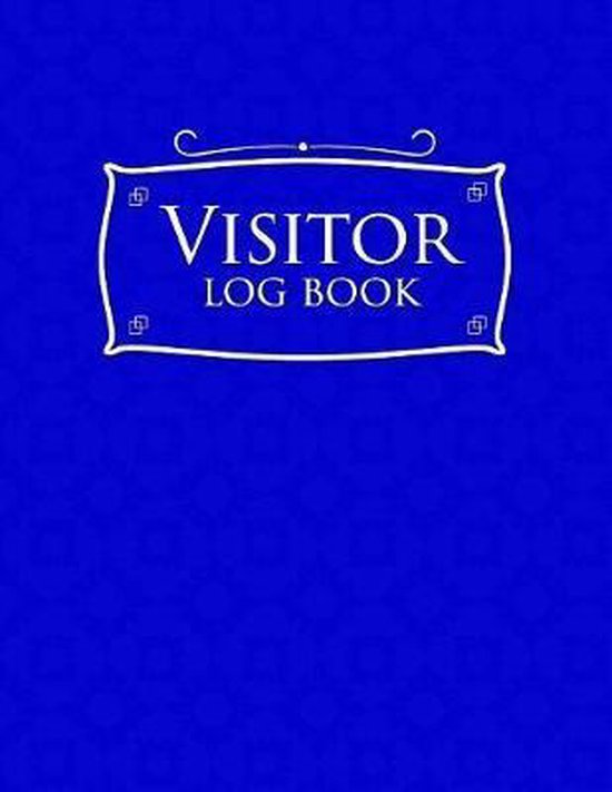 Visitor Log Book 9781721900343 Rogue Plus Publishing Boeken