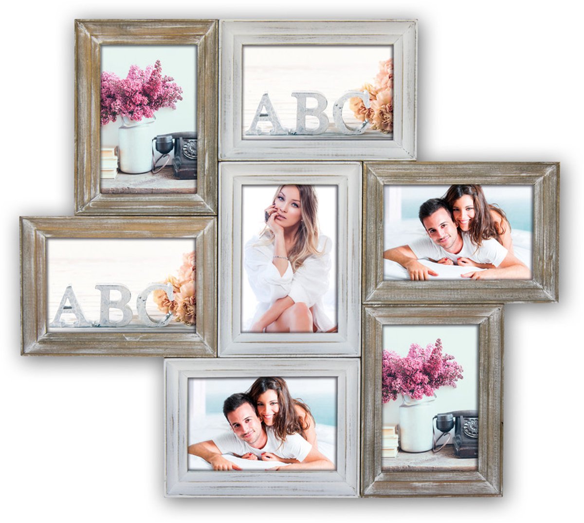 Goldbuch Collage Fotolijst Chablis bruin,grijs