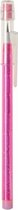 vulpotlood glitter roze 14 cm