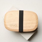 Dzukou Cho Oyu – Boîte à Bento – Boîtes à collation en bois – Boîte à collation en Bamboe - Boîte à lunch pour Adultes - Boîte à lunch Eco en Bamboe – Boîte à bento - 500 ml