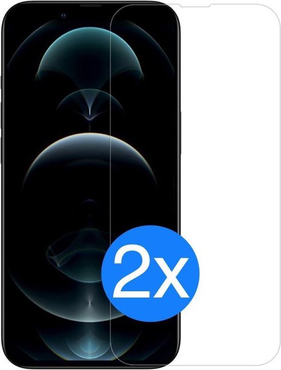 iPhone 13 Pro Max Screenprotector - Beschermglas iPhone 13 Pro Max - Gehard glas - Screen Protector iPhone 13 Pro Max - Beschermglas - 2 Stuks - TrendyBescherming