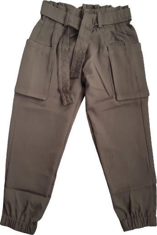 Pantalon fille Papillon Army vert - 110/116