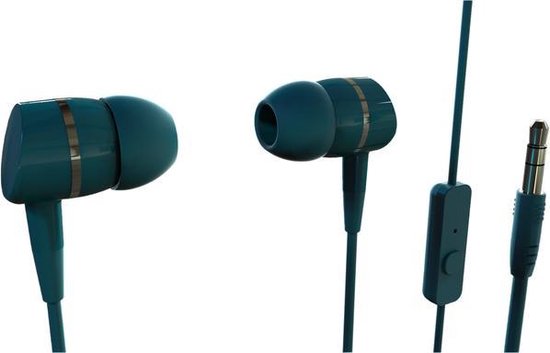 Vivanco SMARTSOUND PETROL In Ear oordopjes Kabel Petrol