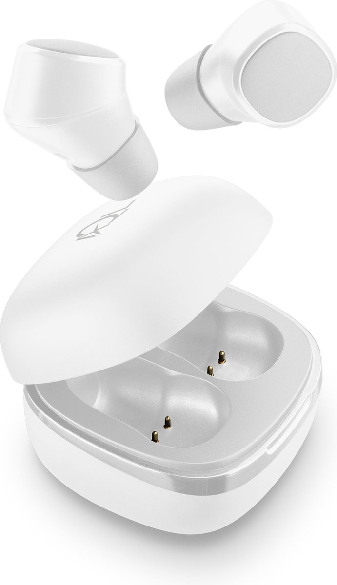 AQL Evade Headset True Wireless Stereo (TWS) In-ear Oproepen/muziek Bluetooth Wit