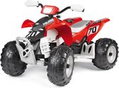 Peg Perego - Kinderquad - Polaris Outlaw - Rood - Meerdere versnellingen