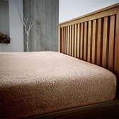 Teddy fleece Hoeslaken 92x190 cm / Mink
