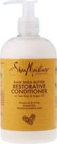 Shea Moisture Raw Shea Butter - Conditioner Restorative - Krullend Haar- 384 ml
