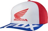 Fox Racing Honda Basic Flexfit Pet Rood Wit Blauw XS/S