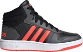 adidas Sneakers - Maat 38 2/3 - Unisex - grijs - zwart - rood
